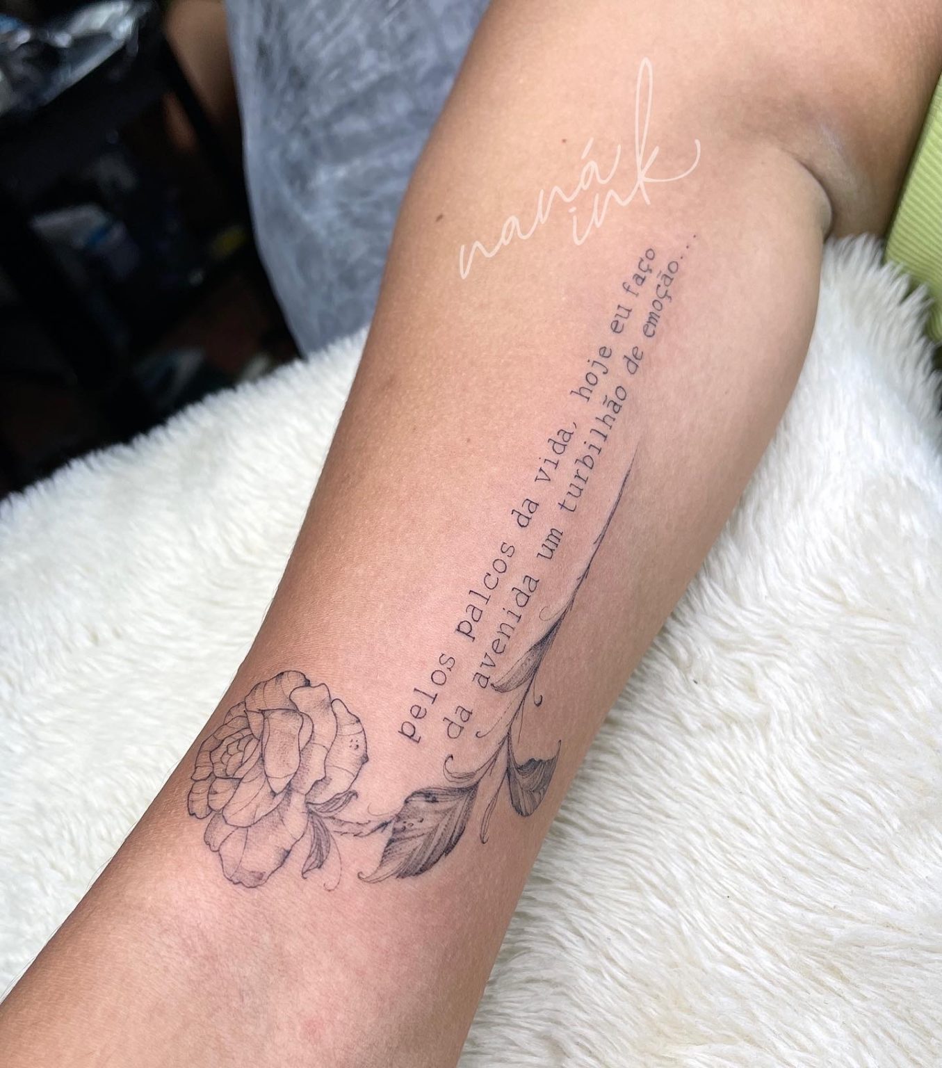 Tatuagem Frases No Braço