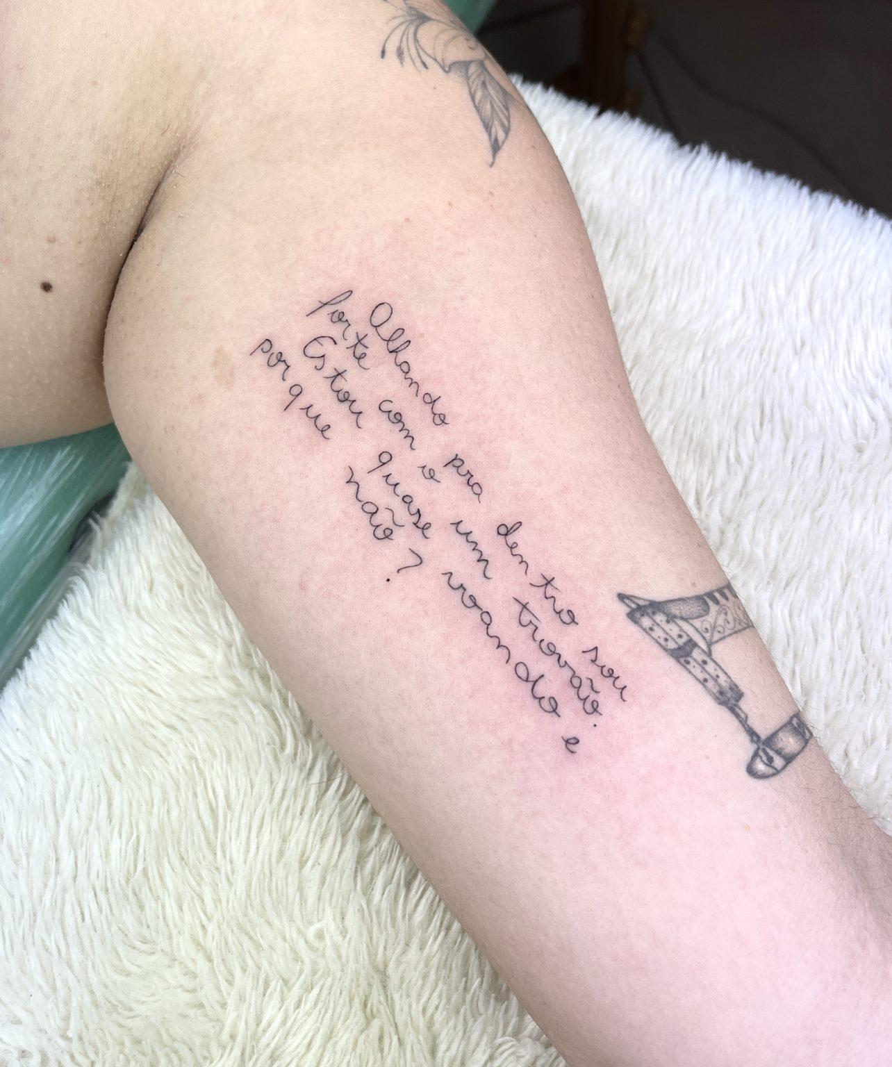 Tatuagem Frases No Braço