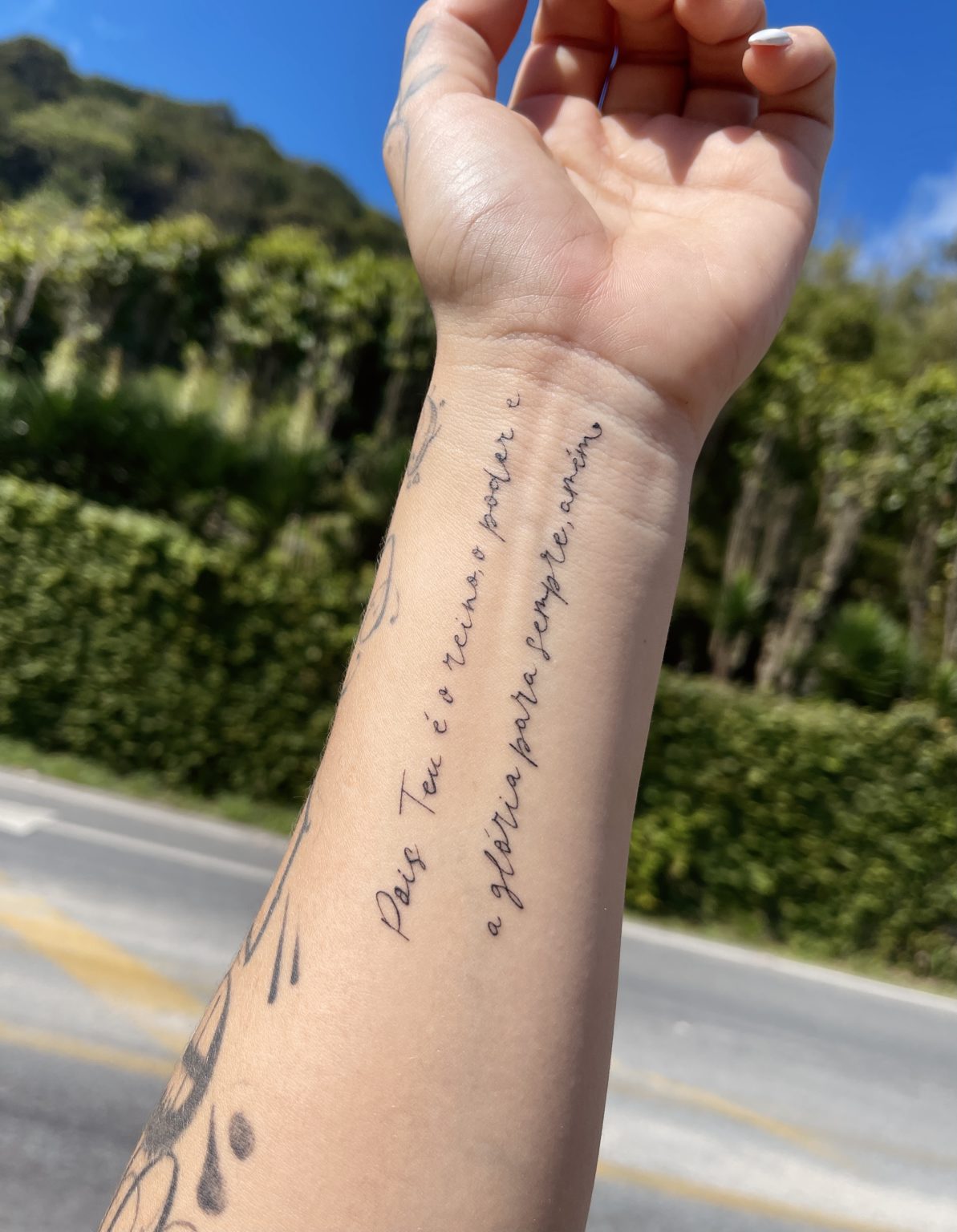 Tatuagem Frases No Braço